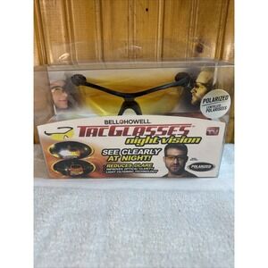 BELL + HOWELL Tac Glasses Night Vision Reduces Glare Polarized  NEW IN BOX